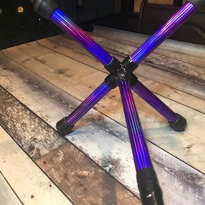 Prism Dragon &quot;SynthWave&quot; An Electric Purple Rainbow Casting  Dragon