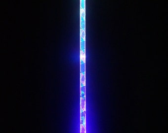 Best Selling  26" LED Levitation Wand for Flow & Dance "Crystalline Entity" Hybrid Day/Night Wand - 7  Interchangeable modes