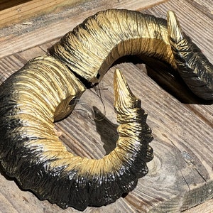 Ram/Demon Horns “Lilith”  - ruggedly beautiful cosplay everyday or best halloween costume horns