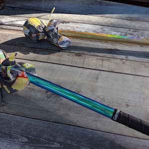 Prism Practice Contact Staff - Customize Them - Balanced/Gripped/Steel with Wood Ended Cores