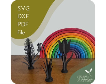 SVG - DXF - PDF file | lasercut file |  Pasen | april | feestdagen | raamdecoratie | kip | kuikens | eieren | voorjaar | lente