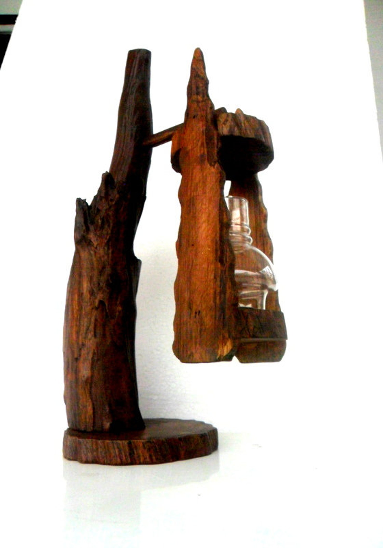 Driftwood Lamp Driftwood Candle Holder Driftwood Tea Light Etsy