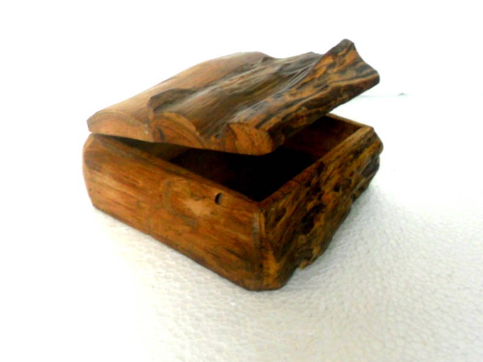 Natural Wood Box Rustic Box Driftwood Reclaimed Wooden Box Etsy