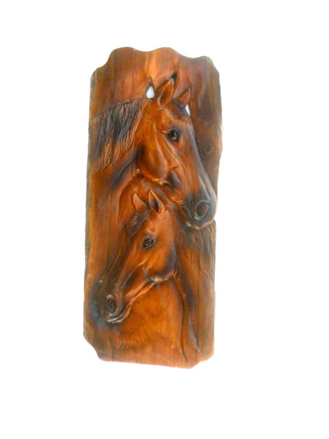 Wooden Horse Wood Carving Horse Head Wall Hanging Horse Etsy