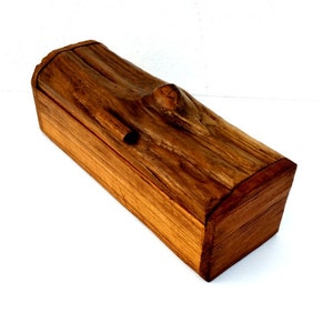 Wooden Jewelry Box, Keepsake Box, Trinket Box, Art Wooden Box,  Rustic, Driftwood, Reclaimed, Home Art Decor / Zen Art / Gift