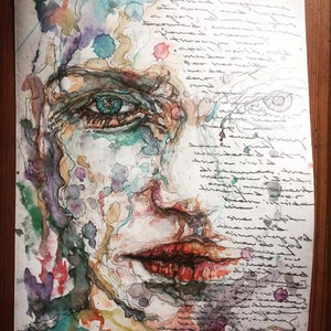 Original Handpainted Watercolor