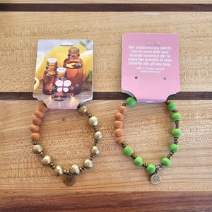 Multicolor Aromatherapy Haitian Beaded Bracelets