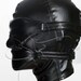 Bondage BDSM leather hood, soft blindfold & muffle gag, Bondage hood, bdsm fetish leather mask, bondage gear for men, bondage restraint GIMP 