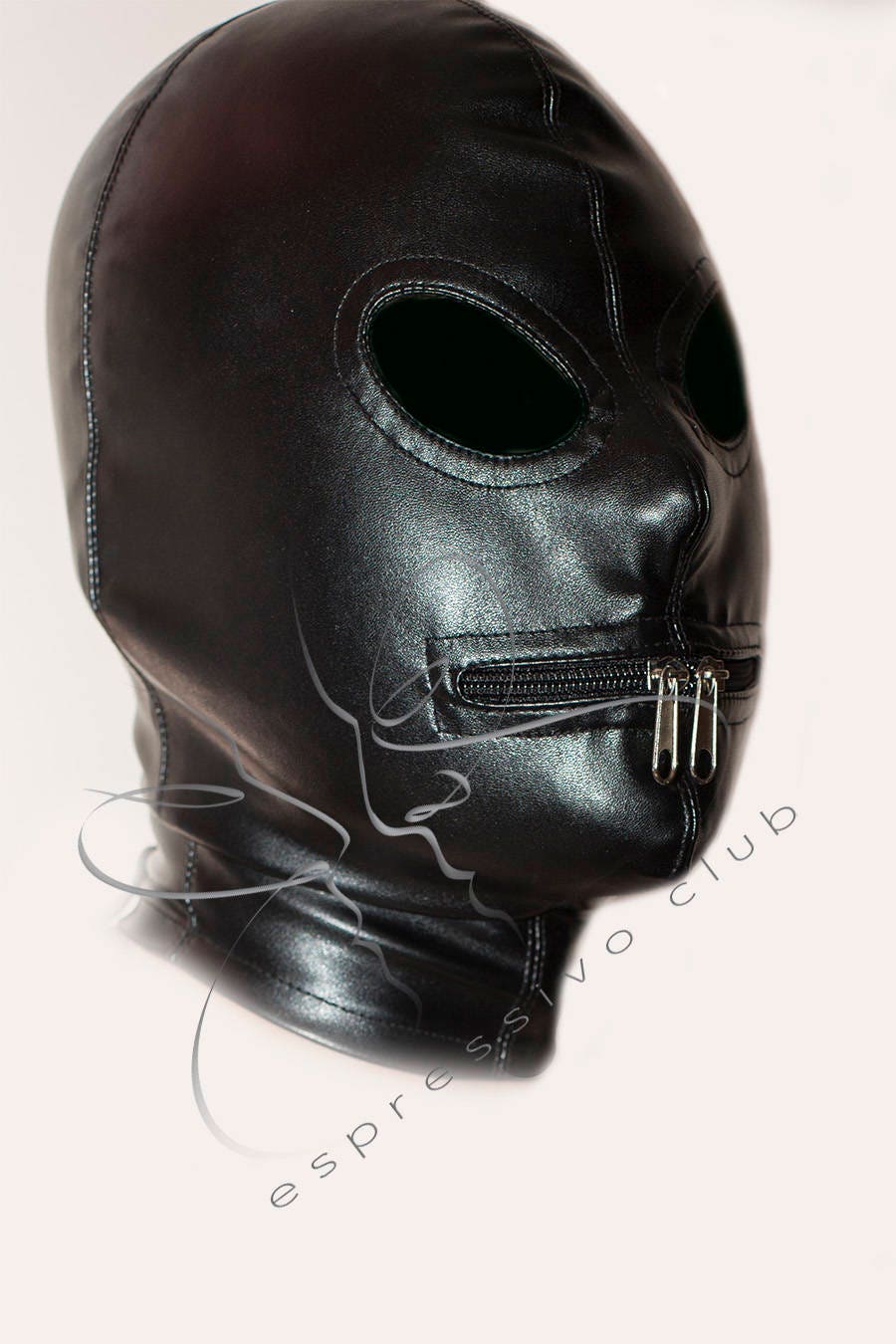 Leather hood mask Leather hood mask