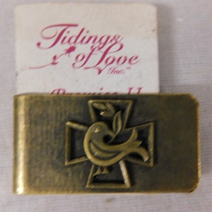 Tidings of Love Promise II Gold and Silverplates Brass