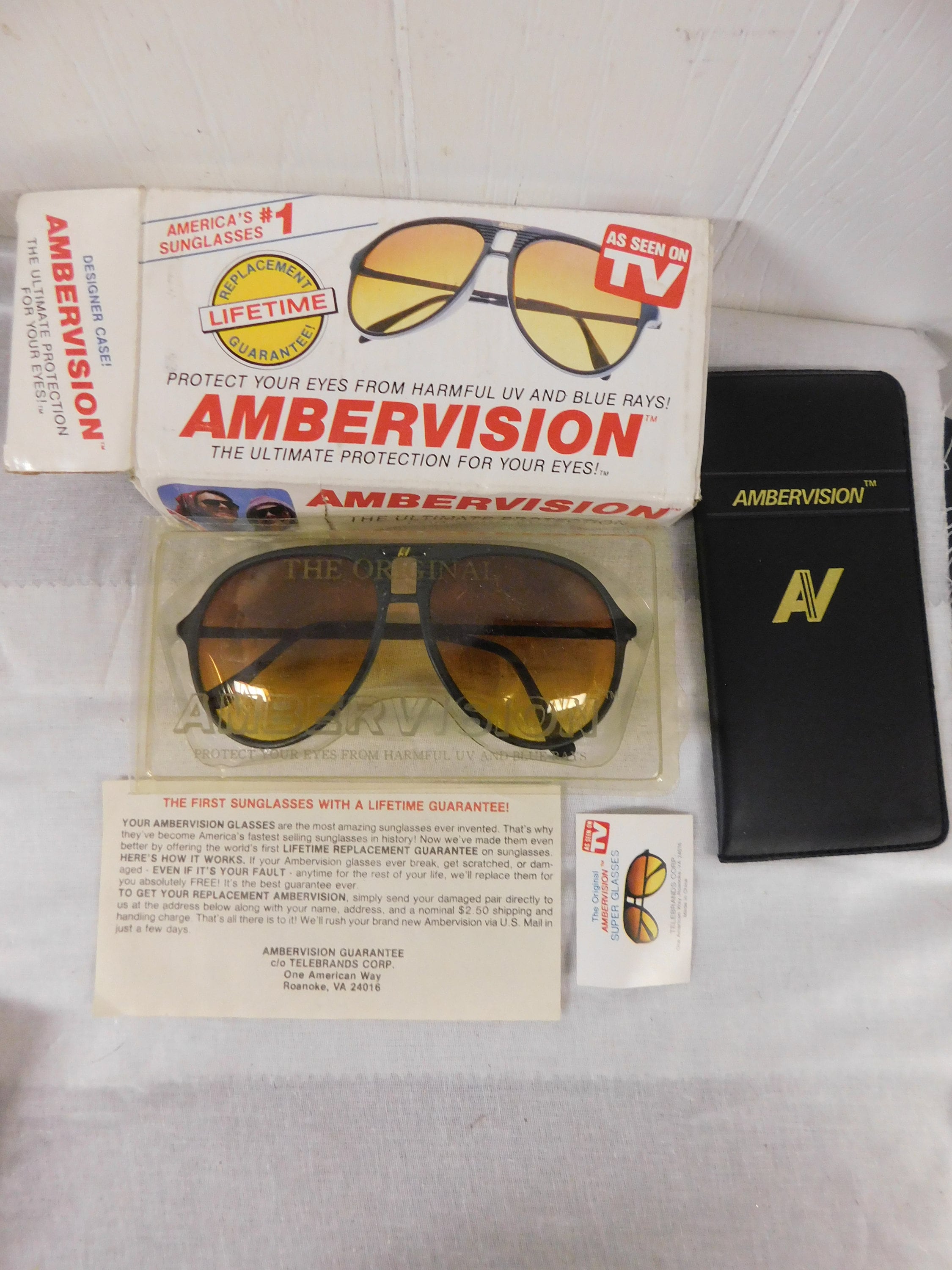 Ambervision Sunglasses Commercial (VHS Rip) (c. 1987) - YouTube