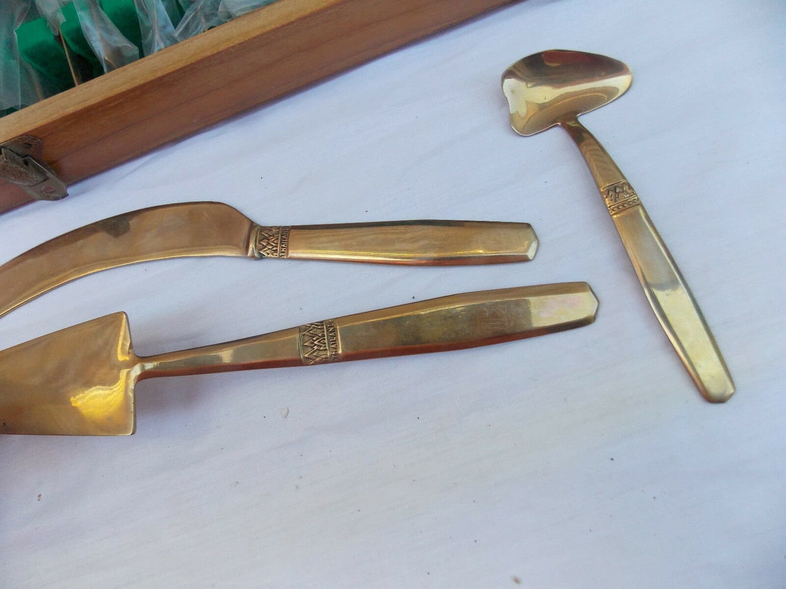 Mid Century Dessert Set Jimmy Jewelry OPP Rama Hotel Thailand Etsy