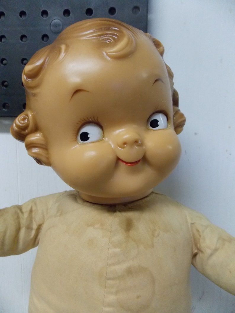 1950s Era Ideal Toy Co Campbell Soup Kid Doll Cloth Body Etsy