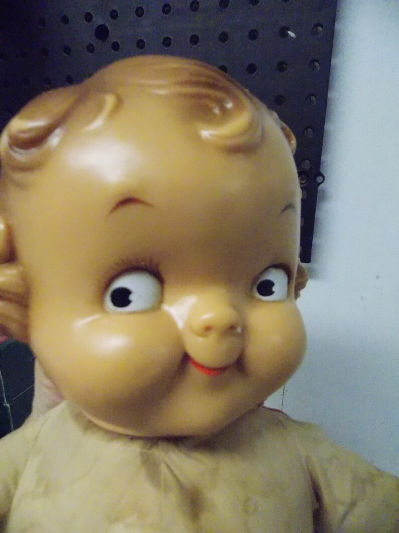 1950s Era Ideal Toy Co Campbell Soup Kid Doll Cloth Body Etsy