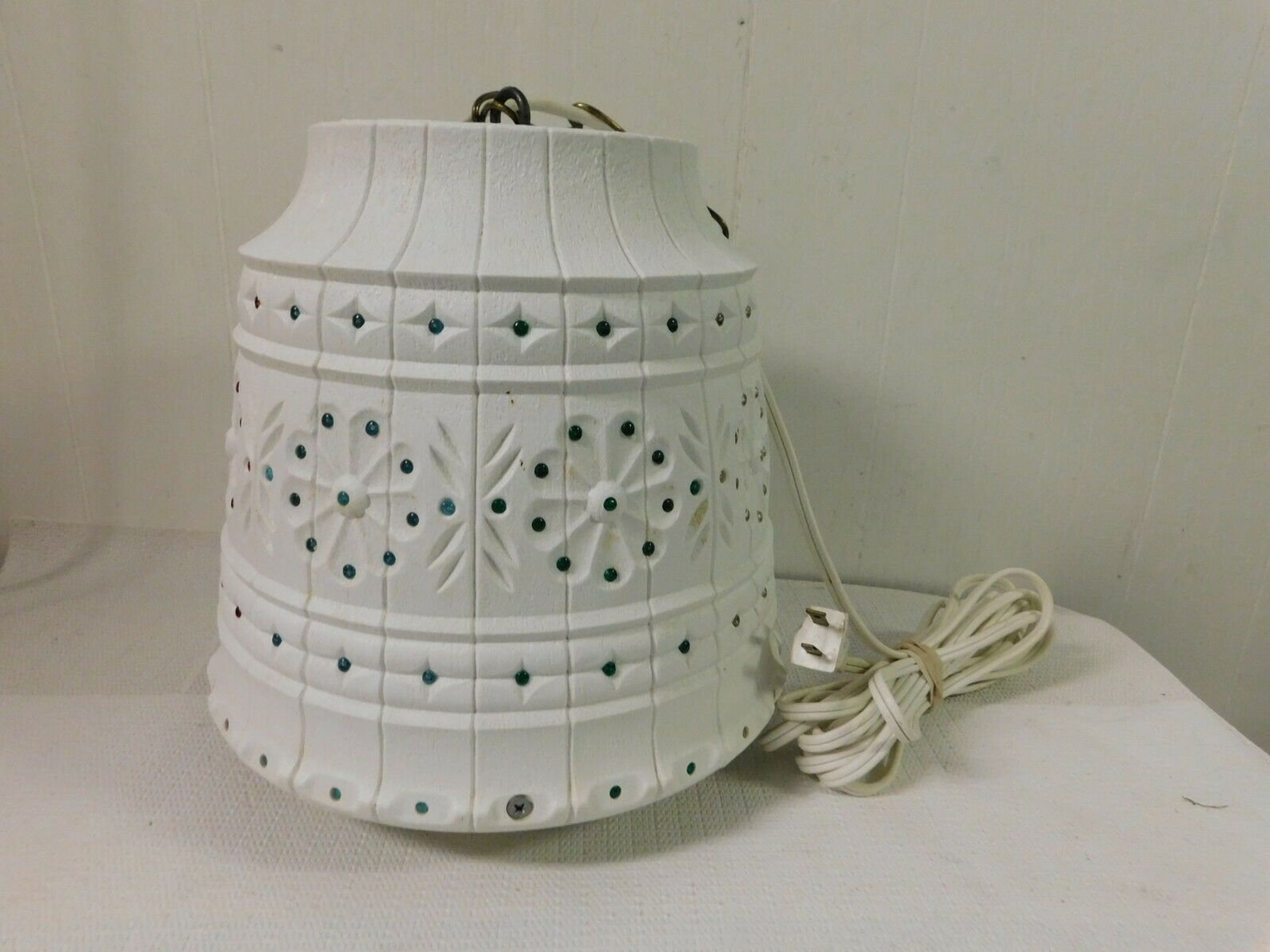 Vintage Lawnware RV Patio Hanging Lamp Light USA Made Etsy
