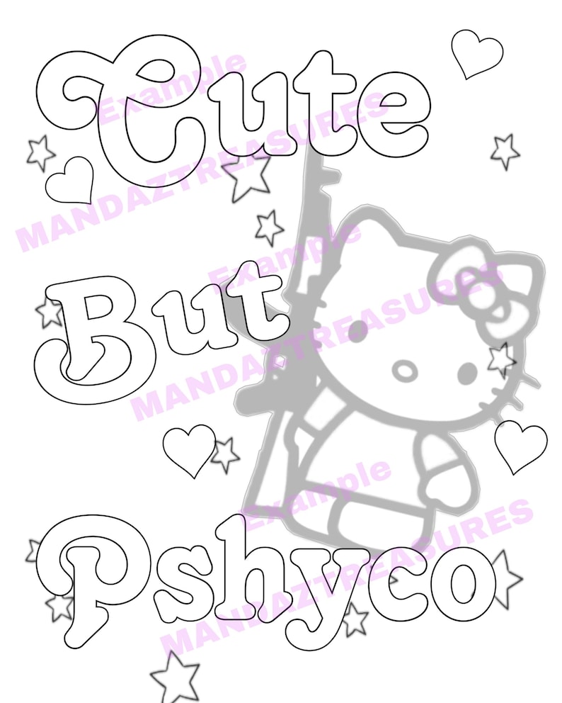 Swear Word/ Bad Words/ Adult Coloring Pages 18+ - Etsy
