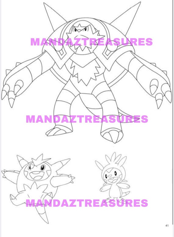 Livre de coloriage Pokemon, 65 images Pokemon à imprimer pour les