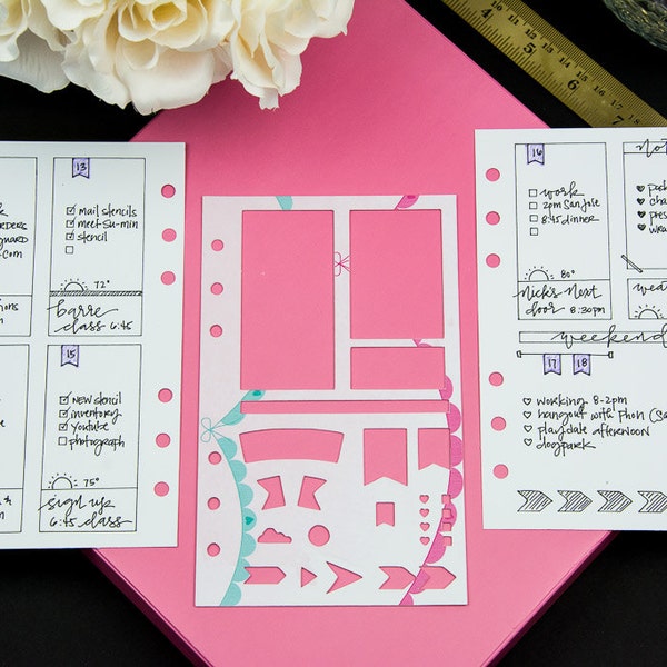 BULLET JOURNAL Planner Stencil 3