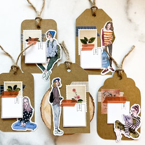 Handmade vintage BOOKMARK