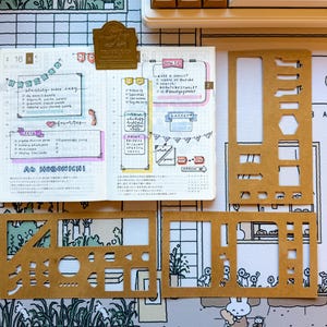 A6 Hobonichi Original Stencil BUNDLE [set of 3]