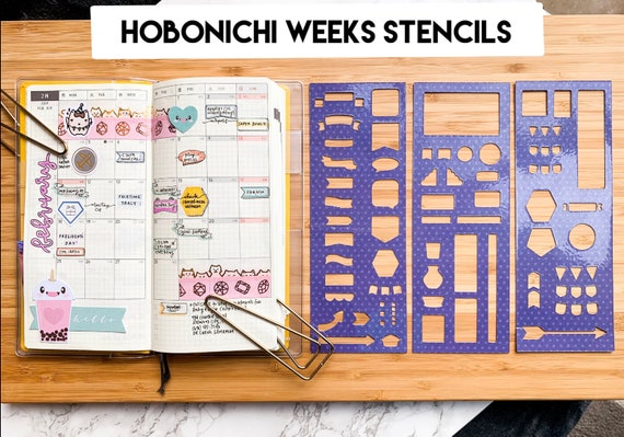 Hobonichi Techo Accessories Hobonichi Stencil - Schedule