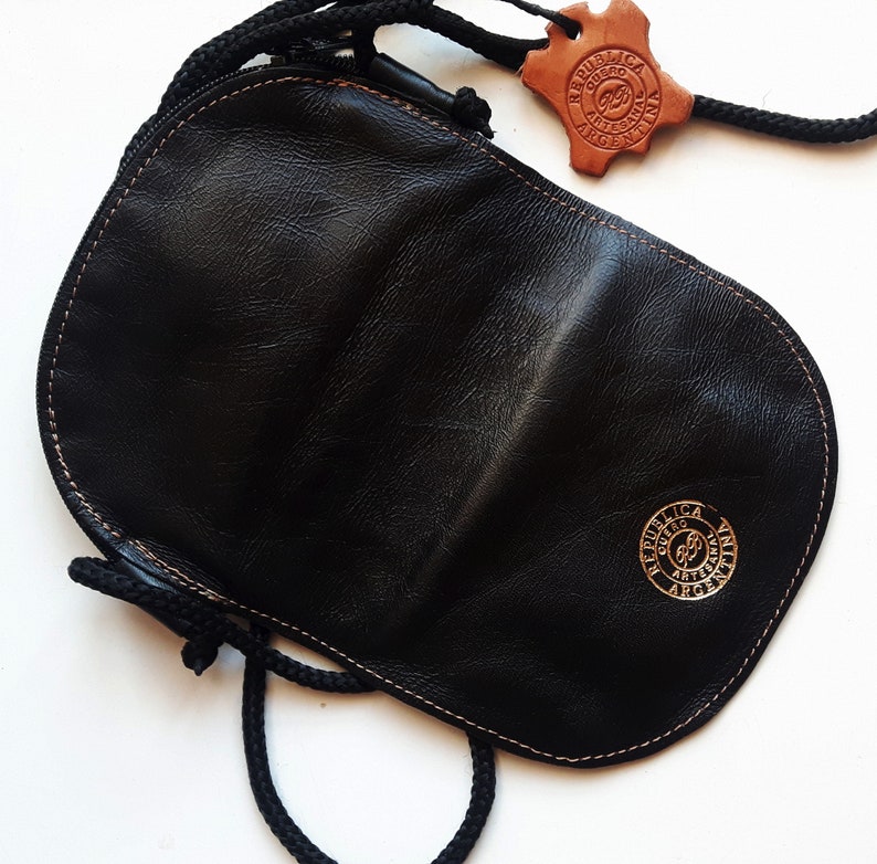 Vintage leather bag purse