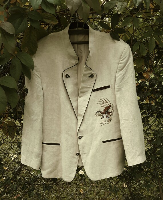 Vintage Traditional Jacket Trachten Austrian Tyrol