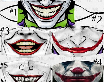 Joker Mask Etsy