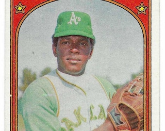 1972 Topps Baseball Card #169 Vida Blue A's NM