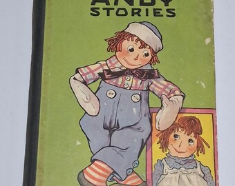 Rare RAGGEDY ANDY Stories Johnny Gruelle MCMXX 1920 First Edition
