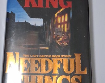 Stephen King Needful Things Hardcover First Edition First Print Novel Horrr