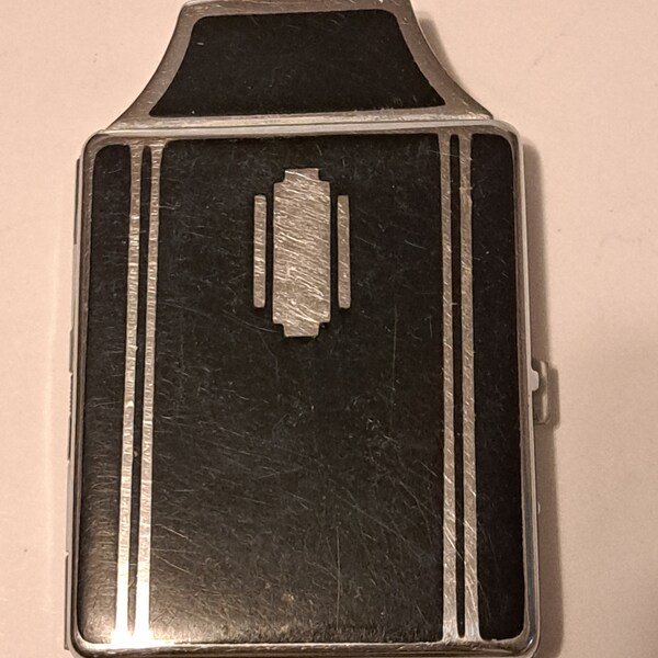 Vintage Ronson Art Metal Works cigarette lighter case