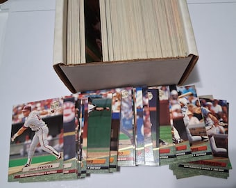 1992 FLEER Ultra Series I Baseball Cards COMPLETE SET 1-300