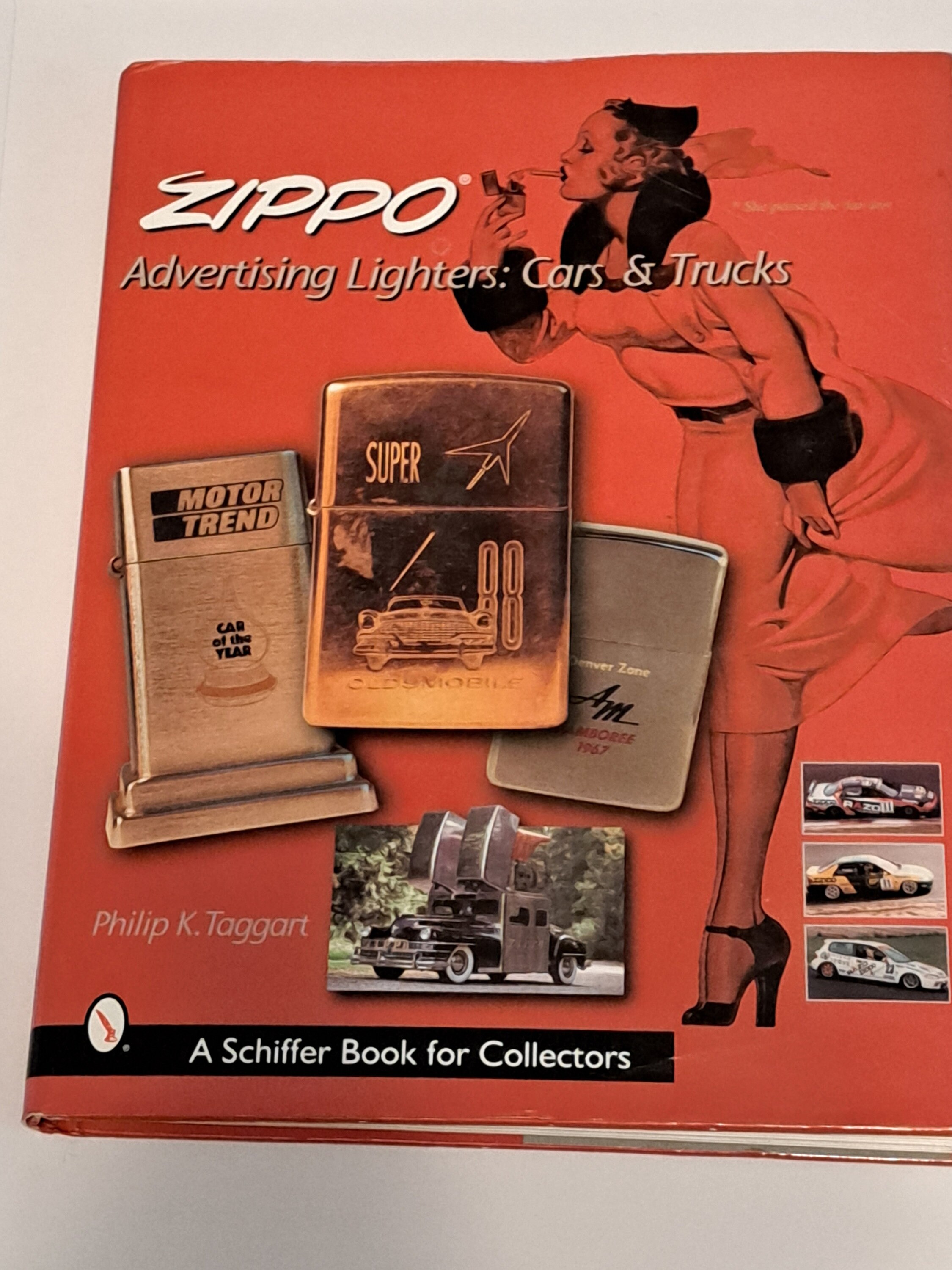 Zippo Advertising Cars & Trucks Lighters Book Inscribed by Author 