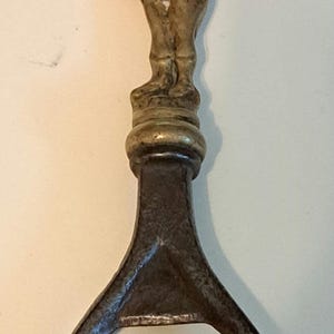 Fat Englishman Landlord pub owner figural brass / bronze bottle opener ENGLAND