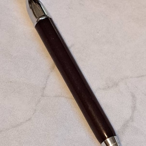 Vintage Retractable Burgundy Mechanical Pencil Pin K & MCD New Jersey WORKS