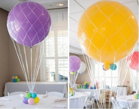 Balloon Net and Balloon 24 Hot Air Balloon Net 1st Birthday-photo Shoot 24  Hot Air Balloon Net Use With 24 Inch Balloon 