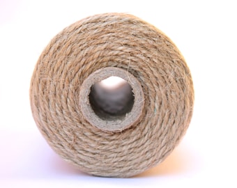 12 Ply Jute Bakers Twine 100 yard spool 12 Ply Thick Cotton String- Birthday Baby Shower Wedding