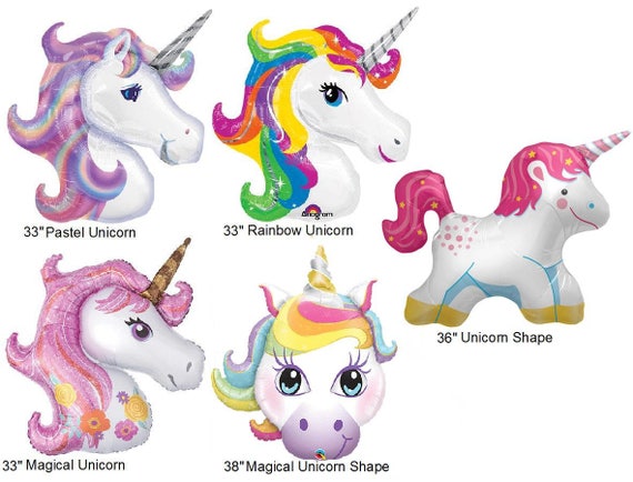 Magical Unicorn 36-inch Foil Balloon