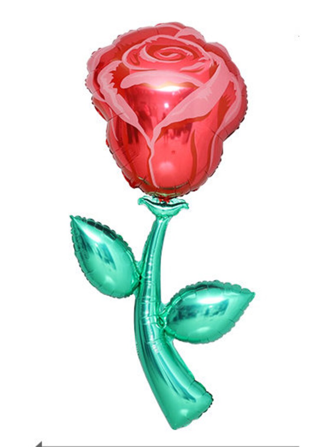 Rose Balloon60 Inch Red Rose Foil Balloonbirthdaywedding Etsy