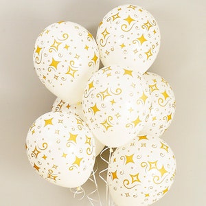 Diamant Luftballons, Set von 8 Ballons, 11&quot; Kupfer Gold Diamantballons, Geburtstag, Hochzeit, Junggesellenabschied, Brautparty, Hochzeitsdeko