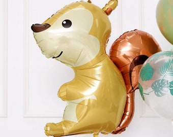 36" Squirrel Balloon, Woodland Party, Birthday,