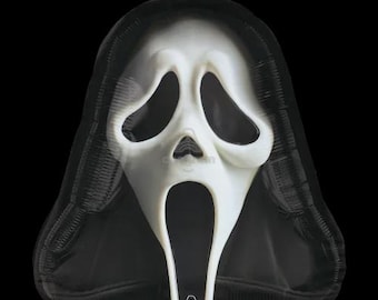 20" Ghost Face Halloween Balloon  "Licensed Anagram"