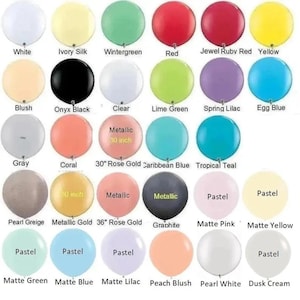 Giant 36" Latex Balloon: Wedding, Shower, Party Decor