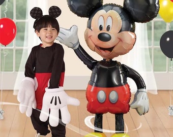 Minnie & Mickey Mouse Foil Balloon 54" Airwalker (Licensed Product)