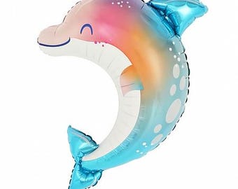 30" Dolphin Balloon: Under the Sea Party Decor