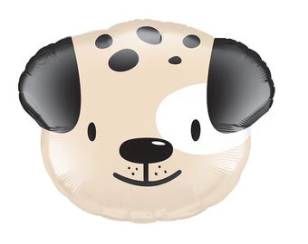 21" Puppy Dog Foil Balloon: Pawsome Pet Birthday Party Decor
