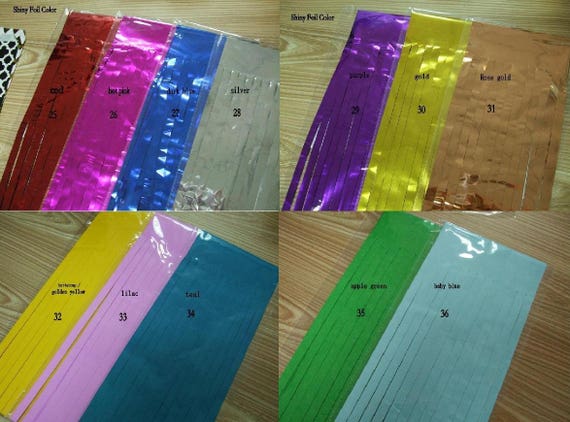 Tissue Quaste Girlande, 5 Seidenpapier Quasten Girlande, DIY KIT