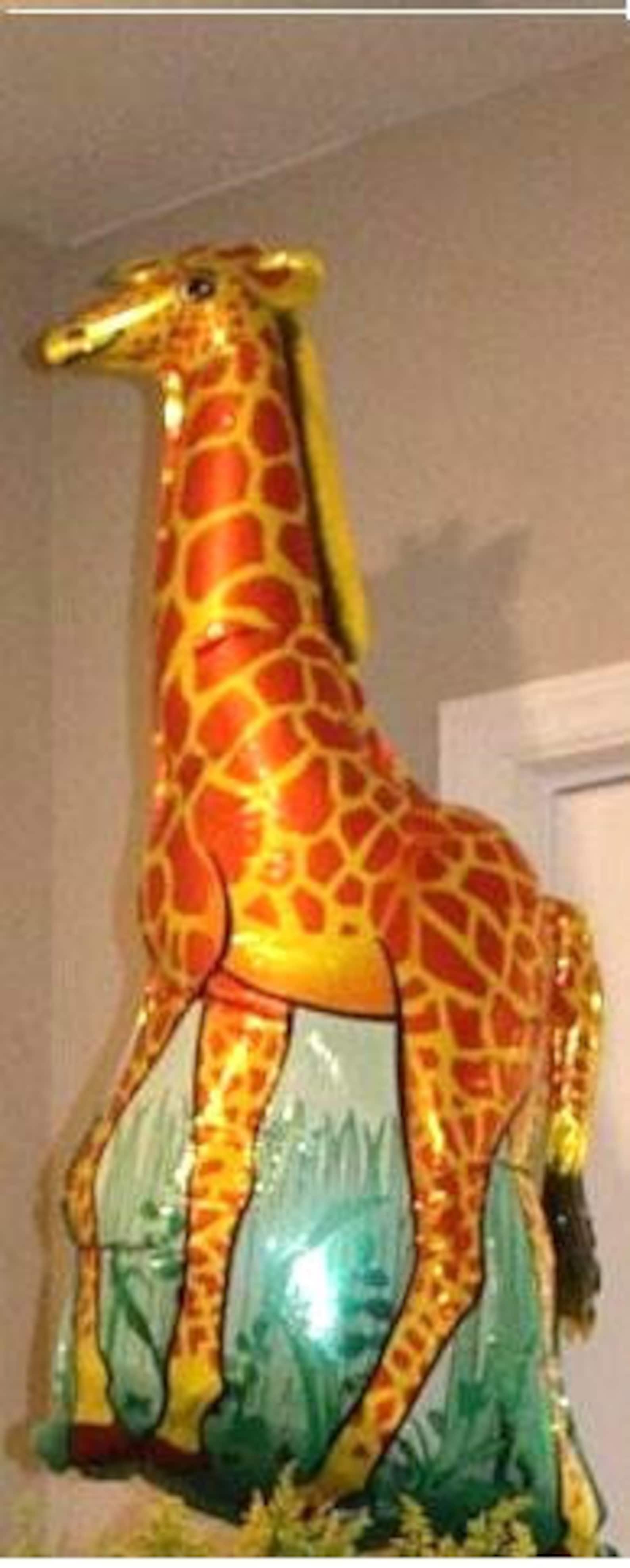 Giraffe Balloon-47 Foil Balloon-safari Animal Balloons - Etsy