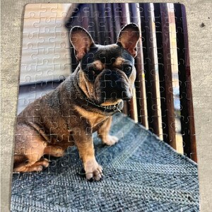 Name Puzzle Custom Portrait Personalized Photo Picture Puzzle Custom Jigsaw Puzzle Family Photo Puzzle Pet Portrait Galentine Heart Puzzle
